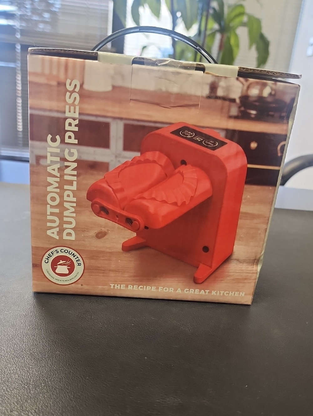 Chef's Counter Automatic Dumpling Press -RedChef's NEW!